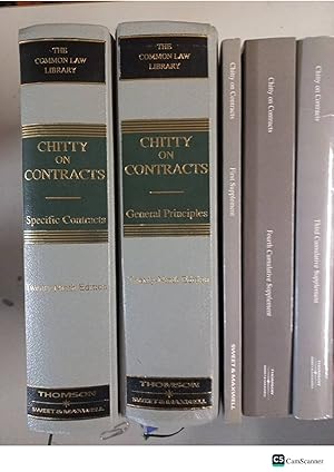 Chitty on Contracts 29th Ed with supplements