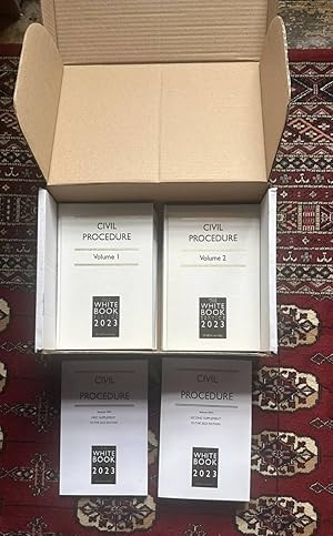 The White Book Service 2023: Civil Procedure Volumes 1 & 2