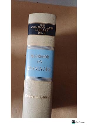 McGregor on Damages 13th ed by Harvey McGregor