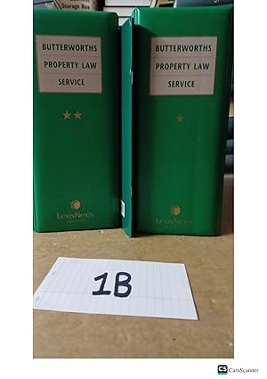 Butterworths Property Law Service Looseleafs By Smithers, Stevens & Hullah...
