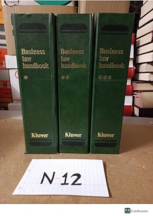 Business Law Handbook By Kluwer Looseleaf Complete set 3 Vols