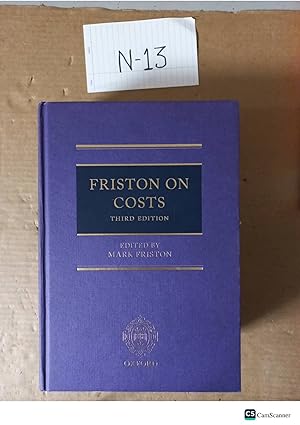 Friston On Costs 3rd Ed