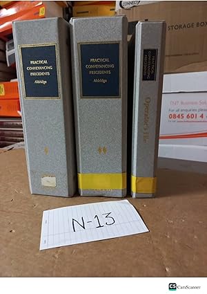 Practical Conveyancing Precedents Looseleaf Vol 1 And 2 With Operator's