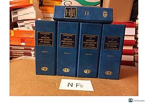 Encyclopedia Of Health And Safety At Work Looseleaf 4 Vols With Tables Index...
