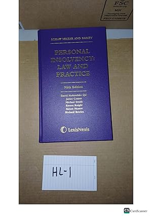 Personal Insolvency: Law And Practice 5th Ed By Schaw Miller And Bailey