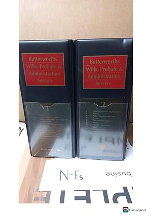 Butterworths Wills, Probate And Administration Service Looseleaf 2 Vols