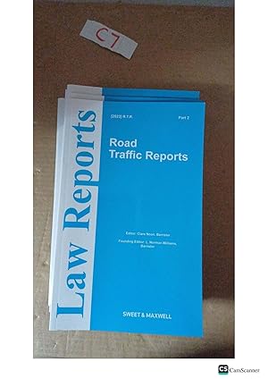 Road Traffic Reports 2023 By Clare Noon Complete