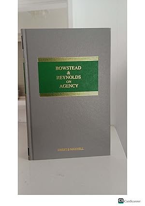 Bowstead And Reynolds On Agency 19th Ed