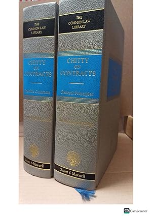 Chitty On Contracts 28th Ed 2 Vols General Principles And Specific Contracts