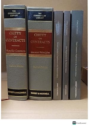 Chitty On Contracts 30th Ed 2 Vols General Principles And Specific Contracts...