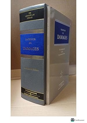 McGregor On Damages 17th Ed With 1st Supplement The Common Law Library
