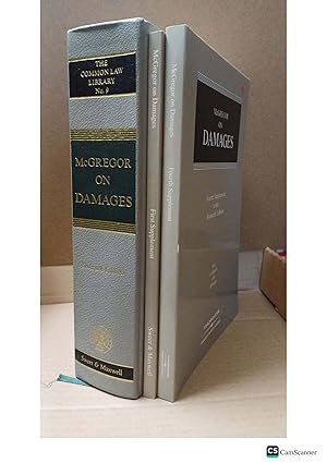 McGregor On Damages 16th Ed With Supplements The Common Law Library