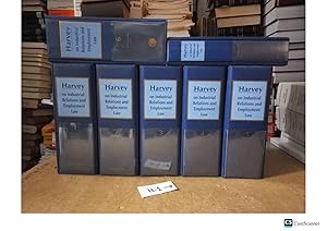 Harvey On Industrial Relations And Employment Law Looseleaf 6 Vols With Tables...