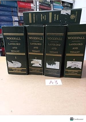 Woodfall Landlord And Tenant Looseleaf 4 Vols With Tables Index By Dowding And...
