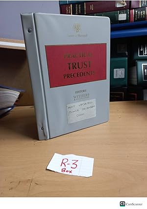 Practical Trust Precedents Looseleaf Sweet And Maxwell