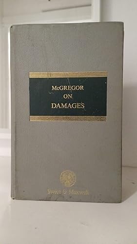 McGregor on Damages 16th Ed The Common Law Library Hardcover