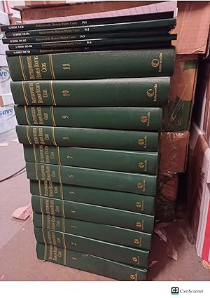 Butterworths Human Rights Cases 1997-2002 Vol 1-12 With Different Parts By Lord...