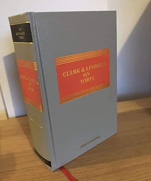 Clerk and Lindsell on Torts 21st ed