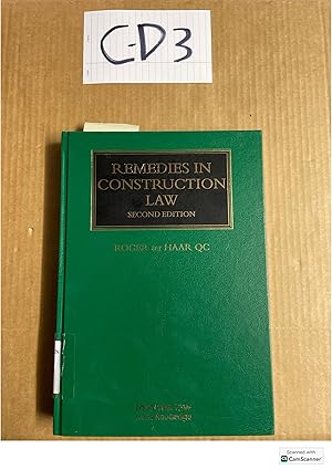 Remedies In Construction Law 2nd Ed By Roger Ter Haar