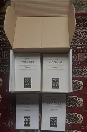 The White Book Service 2023 Civil Procedure Volumes 1 & 2 with supplementsG
