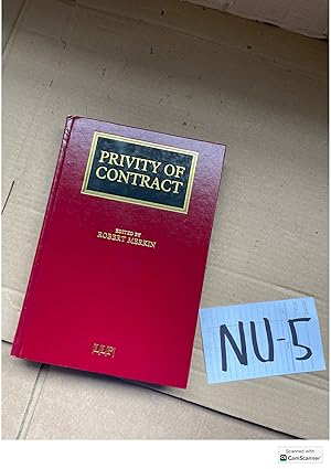 Privity Of Contract By Robert Merkin