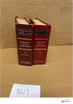 Precedents For The Conveyancer Looseleafs Volume 1 And 2 1985 By Scamell And...