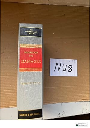 McGregor On Damages 18th Ed Sweet And Maxwell The Common Law Library