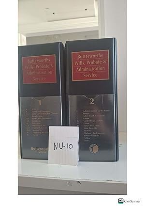 Butterworths Wills, Probate Practice & Administration Service Looseleafs...