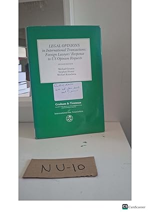 Legal Opinions in International Transactions: Foreign Lawyers' Response...