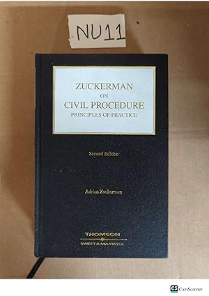 Zuckerman On Civil Procedure Principles Of Practice 2nd Ed By Adrian Zuckerman...