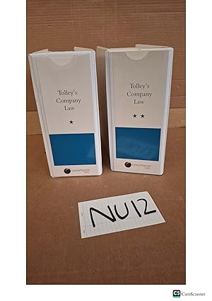 Tolley's Company Law Looseleafs Volume 1 And 2 LexisNexis