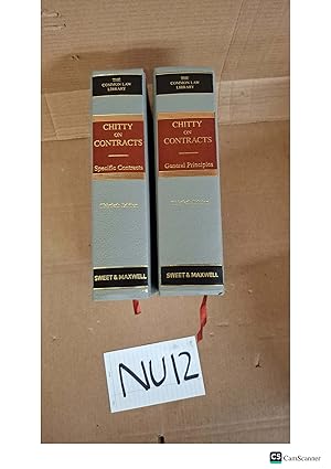 Chitty On Contracts 30th Ed General Principles 2 Volumes Sweet And Maxwell The...