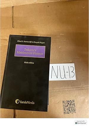 Jackson's Matrimonial Finance 9th Ed By Clive R. Newton And Deepak Nagpal...