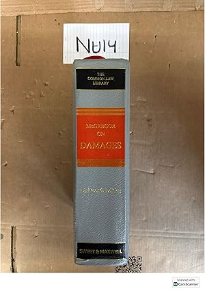 McGregor On Damages 18th Ed Sweet And Maxwell The Common Law Library