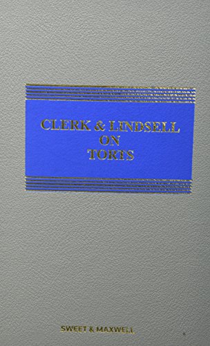 Clerk Lindsell on Torts