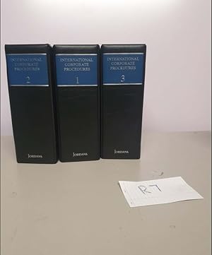 International Corporate Procedures Volume 1-3 Looseleafs Jordans