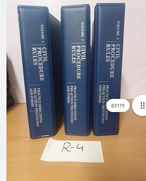 Civil Procedure Rules Practice Directions Pre Action Protocols and Forms Full...