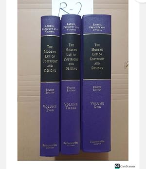 The Modern Law of Copyright and Designs Fourth Edition by Laddie and Prescott...
