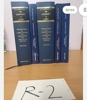 Dicey, Morris & Collins: The Conflict of Laws 15th ed: Volumes 1 & 2