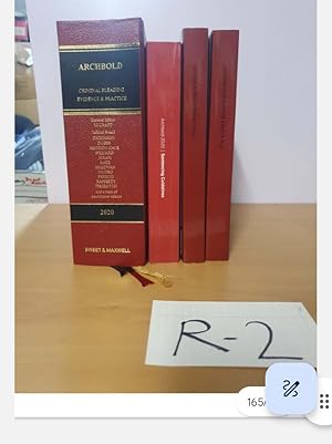 Archbold Criminal Pleading Evidence and Practice 2020 by Richardson and Supplements