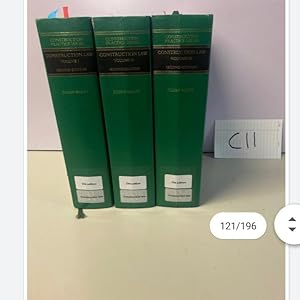 CONSTRUCTION LAW 2nd Edition Volumes 1-3 Julian Bailey