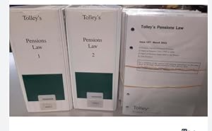 Tolley's Pension Law looseleaf full set of 2 Volumes till 2021