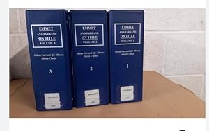 Emmet and Farrand on Title Looseleaf full set updated till 2020