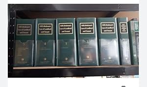 Law of Landlord and Tenant by Hill and Redman looseleaf full set of 5 volumes...