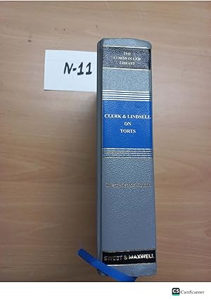 Clerk and Lindsell on Torts 22nd edition
