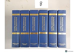 Butterworths Local Government Reports 2008-2012 And 2014