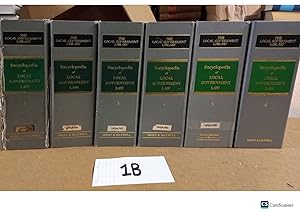 Encyclopedia of Local Government Law Looseleaf full set of 6 volumes by Bulletin...