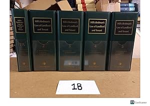 Hill and Redman's Law of Landlord and Tenant looseleaf full set of 5 volumes
