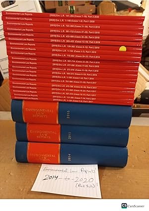 Environmental Law Reports 2014-2020 Part 1,2