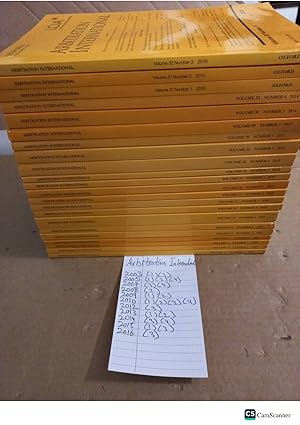 Arbitration International 2003-2016 Multiple Parts
